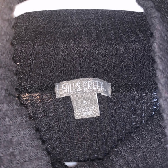 Black Mock Neck Sweater - Picture 2 of 2